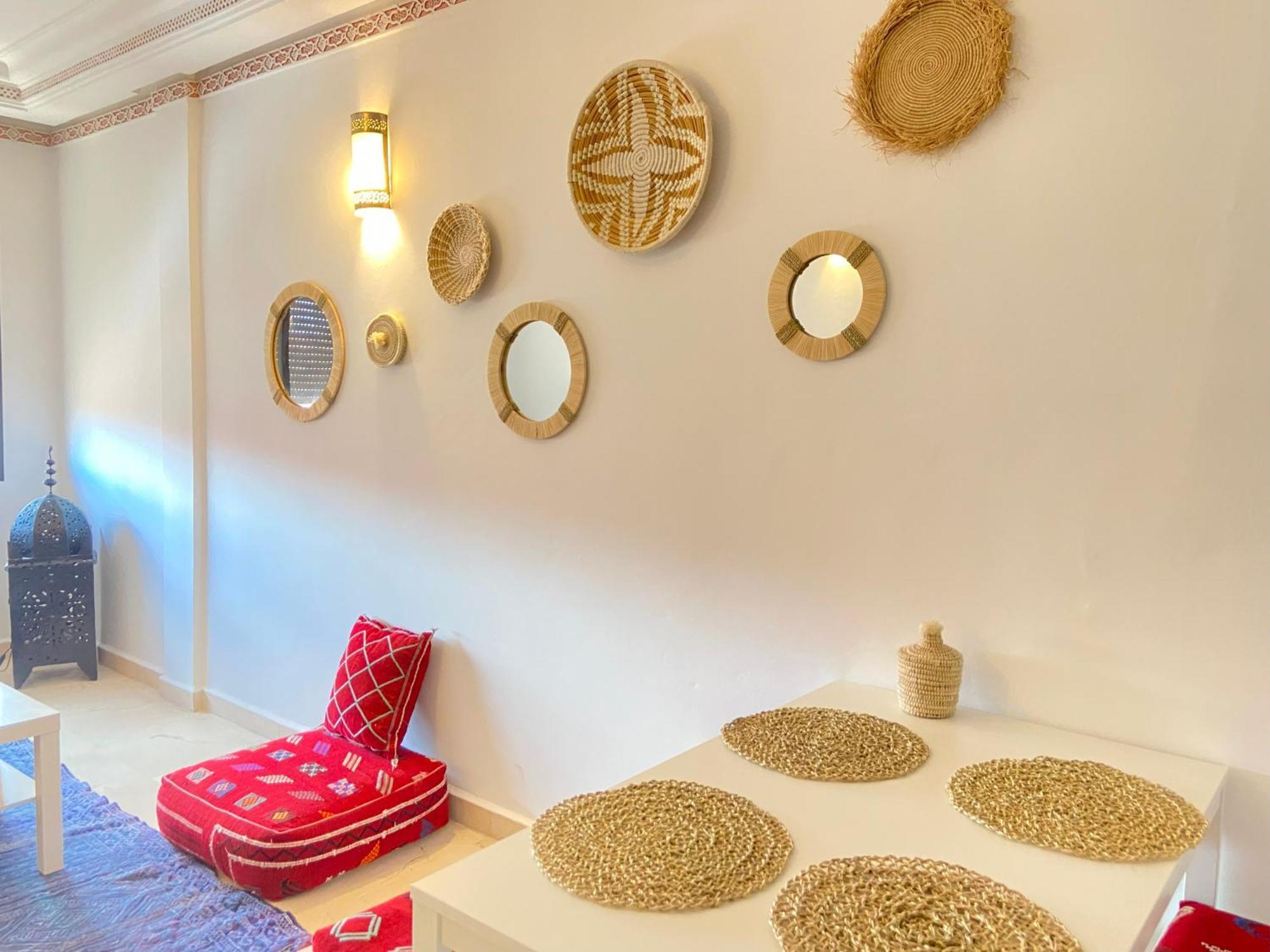 Location appartement riad gueliz Marrakesh Exterior foto