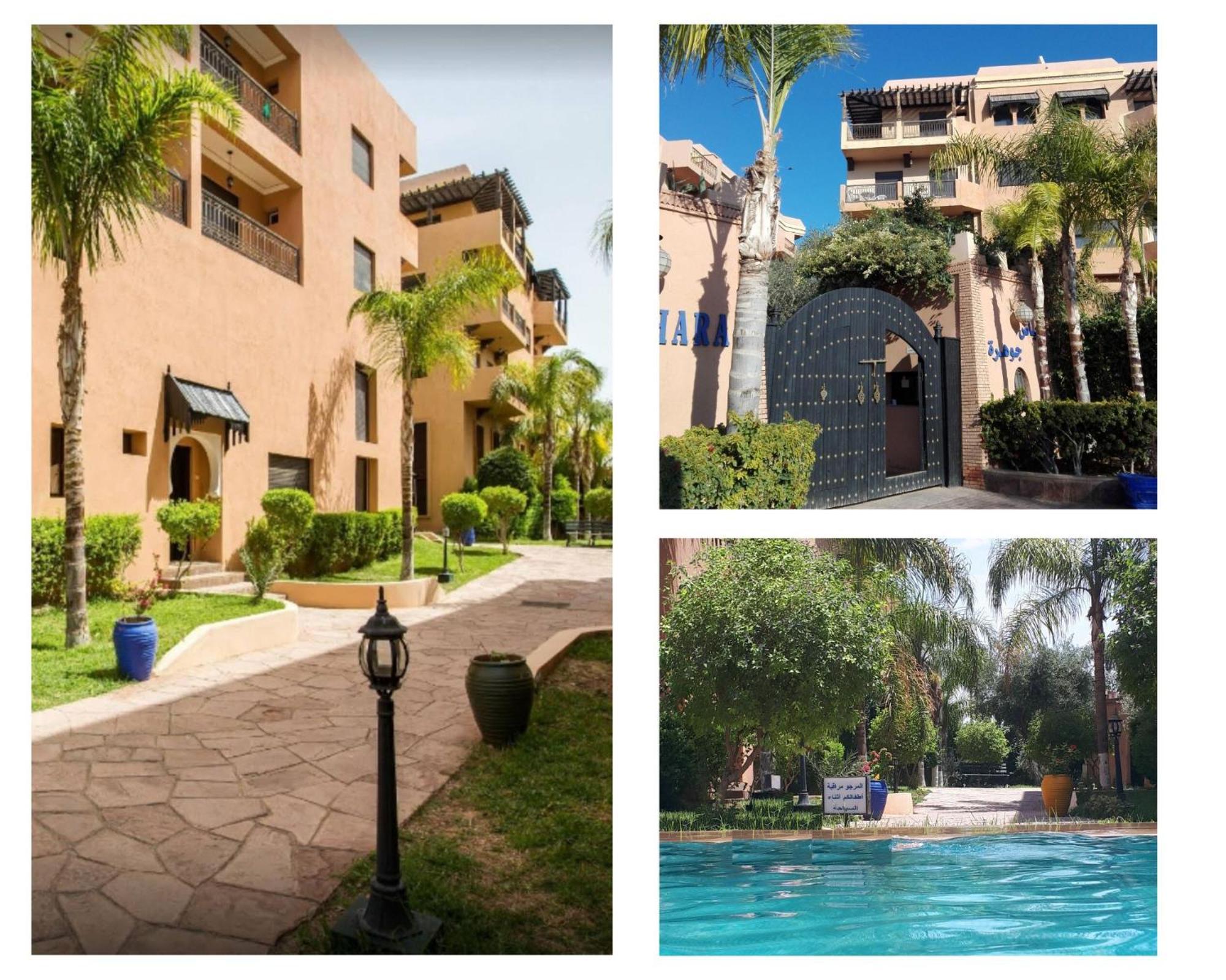 Location appartement riad gueliz Marrakesh Exterior foto