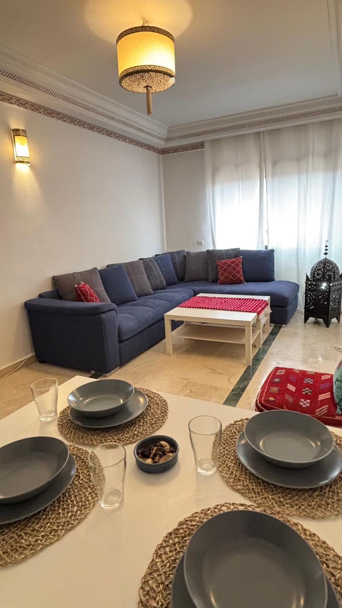 Location appartement riad gueliz Marrakesh Exterior foto