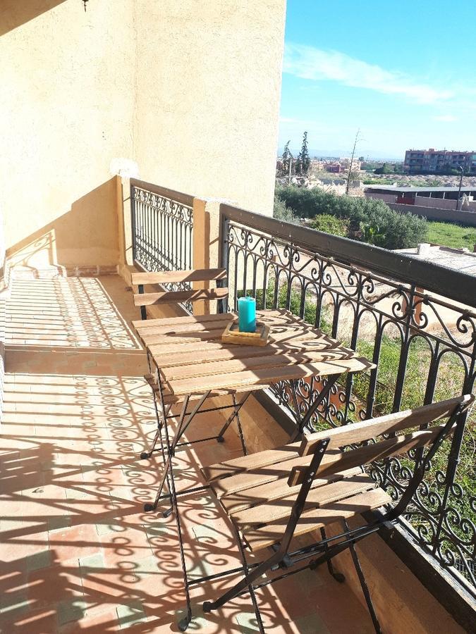 Location appartement riad gueliz Marrakesh Exterior foto